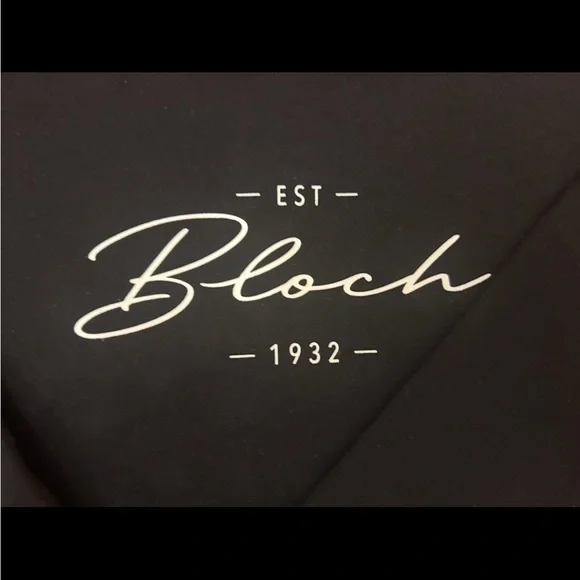 Black BLOCH Cropped Sweatshirt in size XS in Excellent Condition - Picture 3 of 6